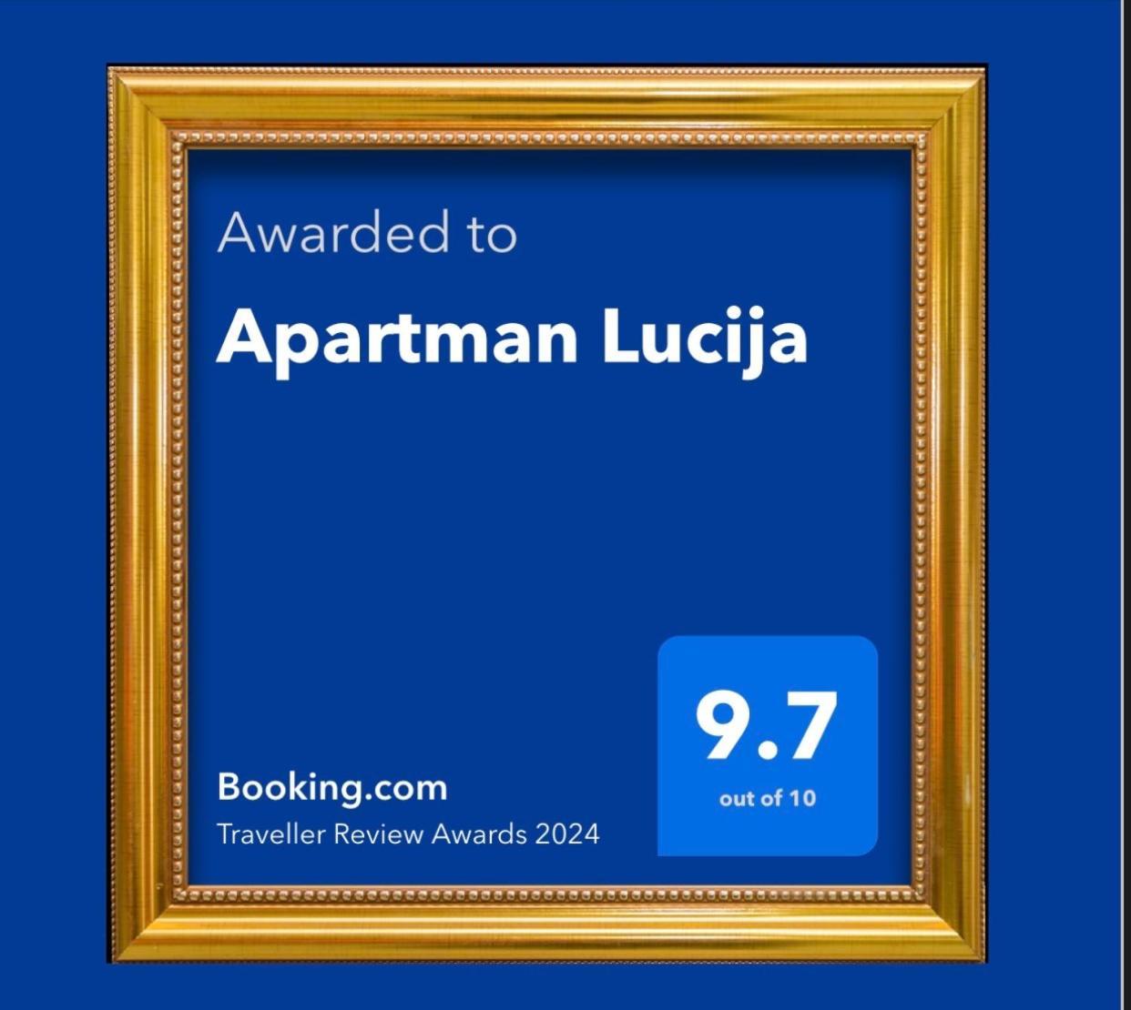Apartman Lucija Gradici ภายนอก รูปภาพ