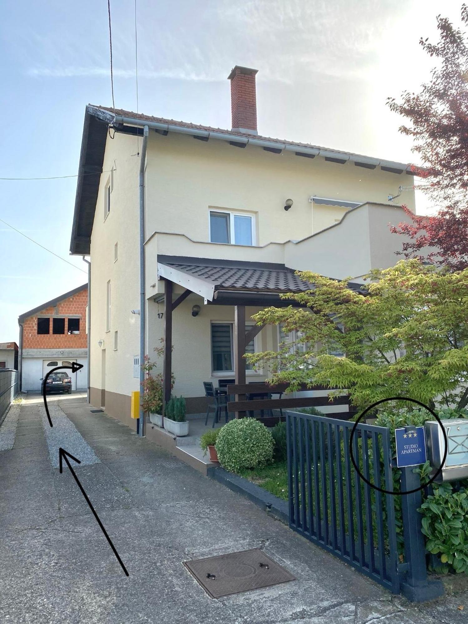 Apartman Lucija Gradici ภายนอก รูปภาพ